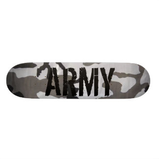 Armee-Camouflage Skateboard