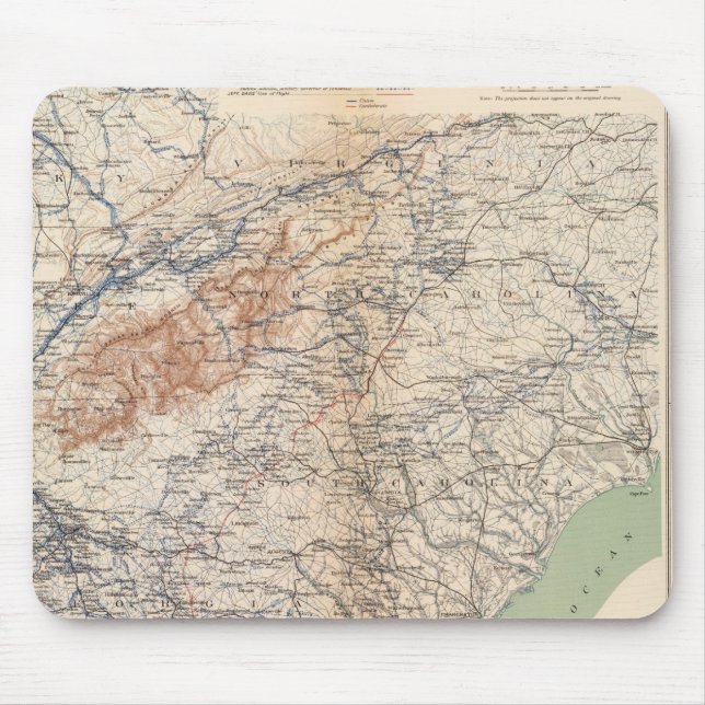 Armee der Kampagnen in Cumberland Mousepad (Vorne)