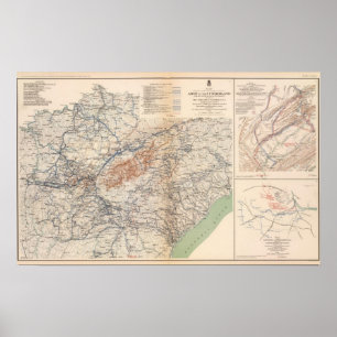 Armee der Kampagnen in Cumberland Poster