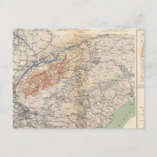Armee der Kampagnen in Cumberland Postkarte