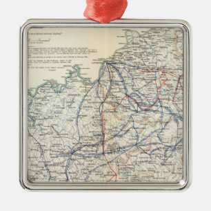 Armee des Cumberlands Silbernes Ornament