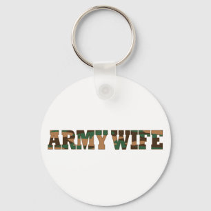 Armee-Ehefrau Schlüsselanhänger