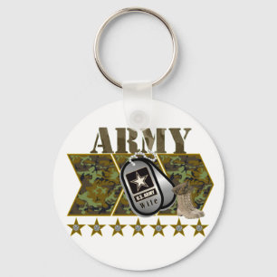 Armee-Ehefrau Schlüsselanhänger