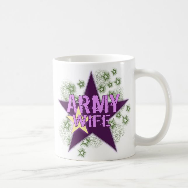 Armee-Ehefrau-Tasse Tasse (Rechts)