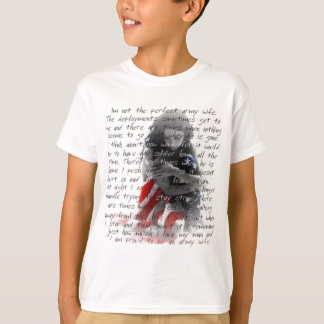 Armee-Ehefraugedicht T-Shirt