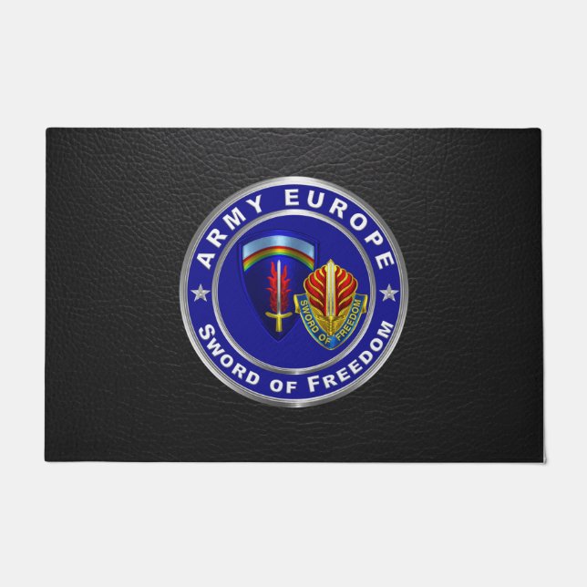 Armee Europa USAREUR Fußmatte (Vorderseite)