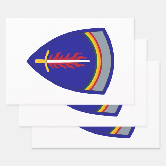 Armee Europa USAREUR Geschenkpapier Set (Set)
