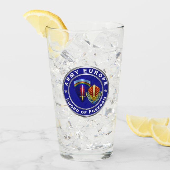 Armee Europa USAREUR Glas (Vorderseite Ice)