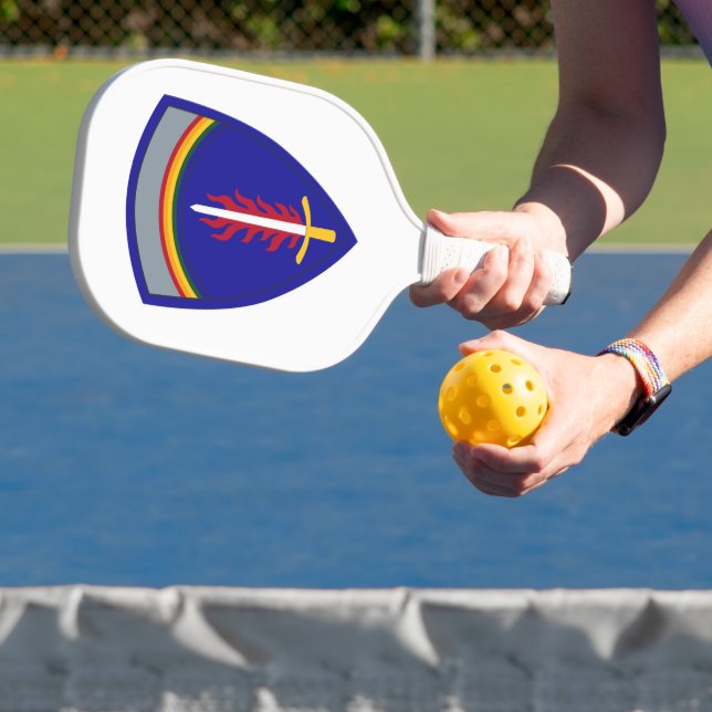 Armee Europa USAREUR Pickleball Schläger (InSitu)