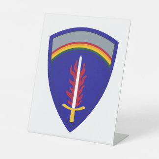 Armee Europa USAREUR Sockelschild