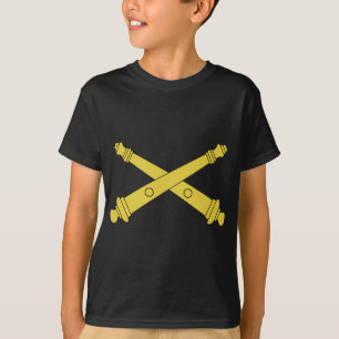 Armee-Feld-Artillerie-Insignien - gekreuzte T-Shirt