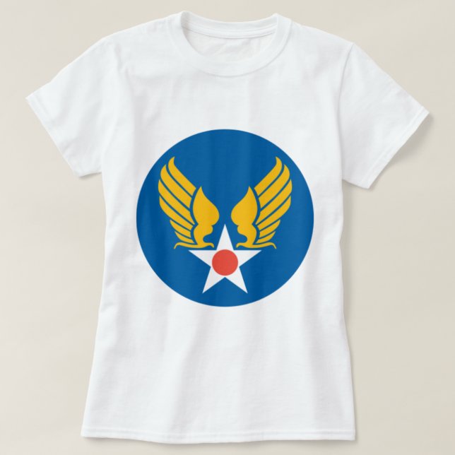 Armee-Fliegerkorps-Schild T-Shirt (Design vorne)