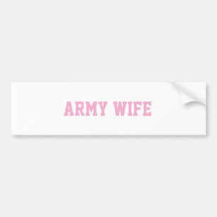 Armee-Frau-Aufkleber Autoaufkleber