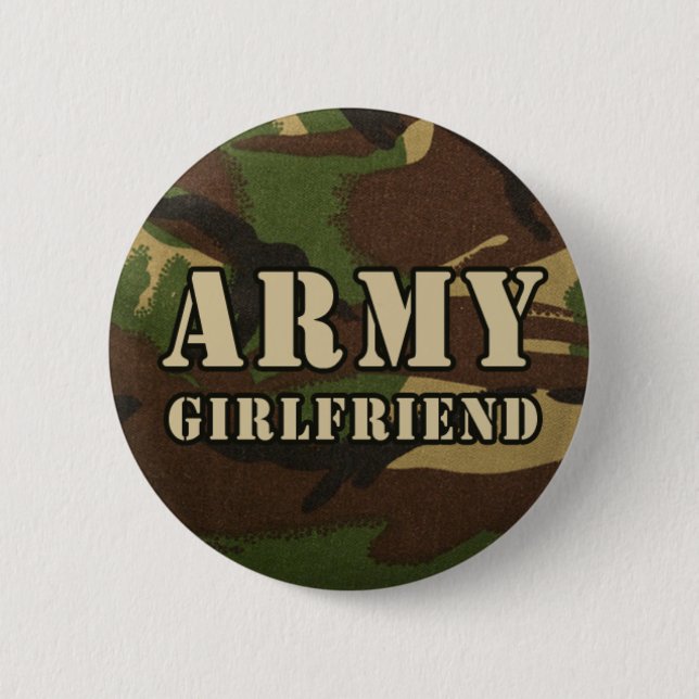 Armee-Freundin-Knopf Button (Vorderseite)