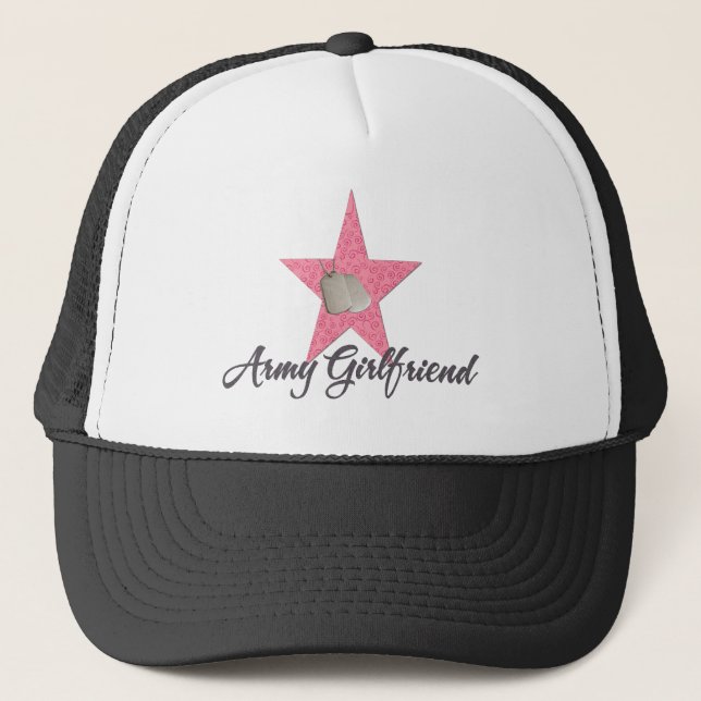 Armee-Freundin Truckerkappe (Vorderseite)