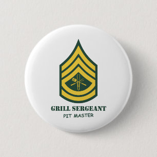 Armee-Grill-Sergeant Button