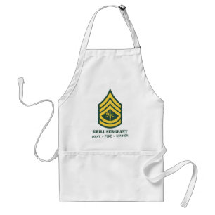 Armee-Grill-Sergeant Schürze