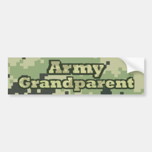 Armee-Großvater Autoaufkleber