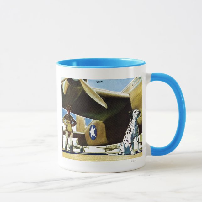 Armee-Hund Tasse (Rechts)
