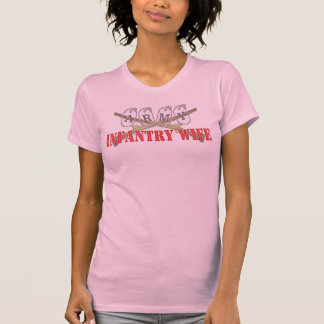 Armee-Infanterie-Ehefrau T-Shirt