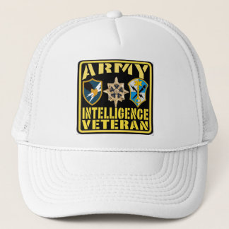 Armee-Intelligenz-Veteran Truckerkappe