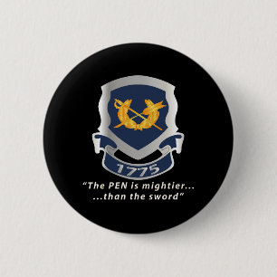 Armee - Jag Corps Wappen - Pen is Mighter Button