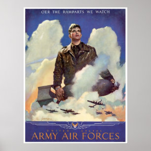 Armee-Luftwaffen Poster
