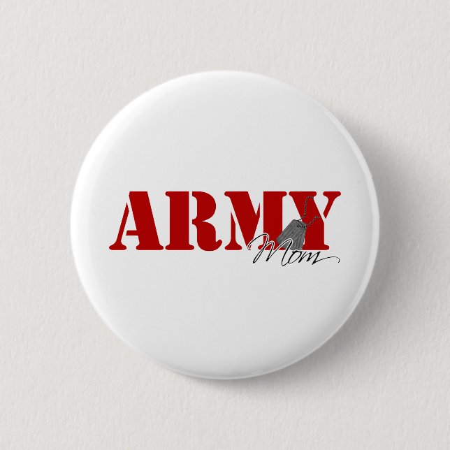 Armee-Mama Button (Vorderseite)