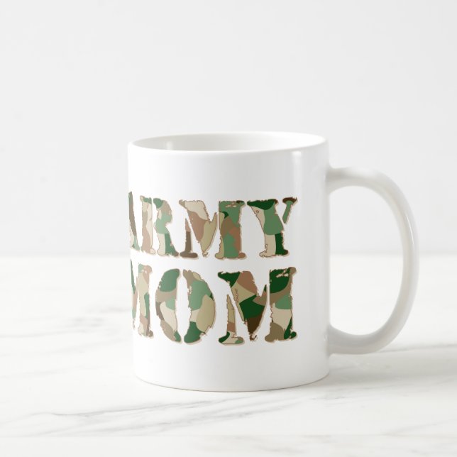 Armee-Mama-Camouflage Tasse (Rechts)