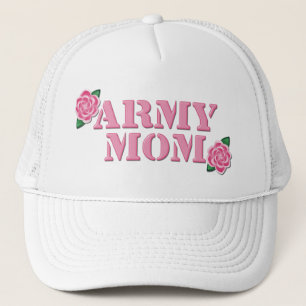 Armee-Mama-Rosa-Rosen Truckerkappe