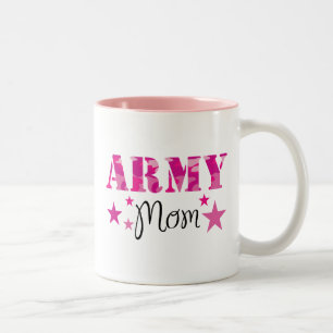 Armee-Mama-Tasse Zweifarbige Tasse