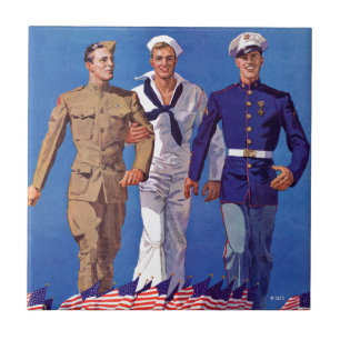 Armee, Marine & Marines Fliese