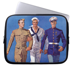 Armee, Marine & Marines Laptopschutzhülle