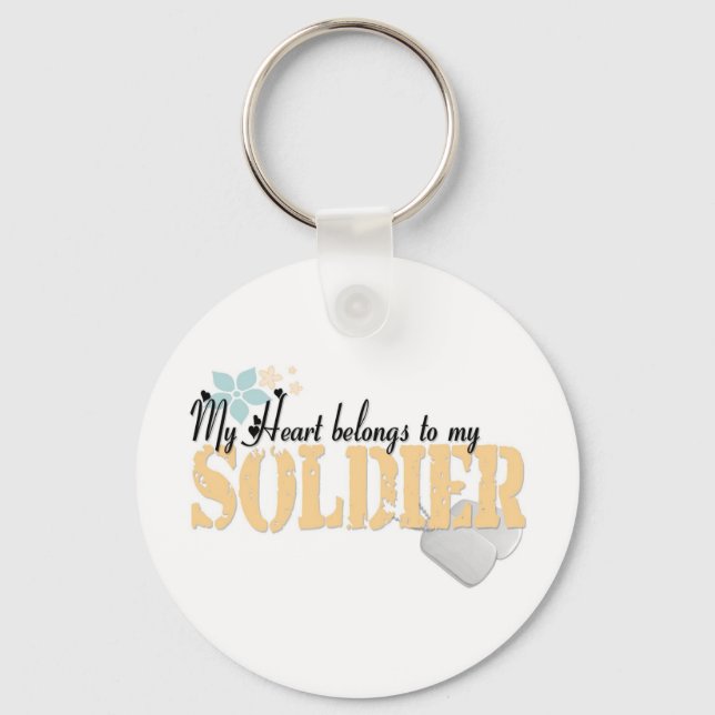 Armee mein Herz1 Schlüsselanhänger (Vorderseite)