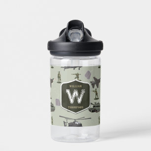 Armee-Militär-Tarnmuster Grün Camo Muster Trinkflasche