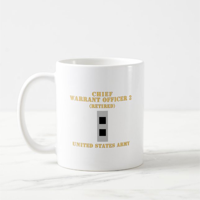 Armee - Offizier des Haftbefehls 2 - CW02 - Wohnun Kaffeetasse (Links)