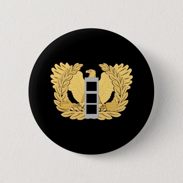 Armee - Offizier des Hauptbefehls - W03 - flach -  Button (Vorderseite)