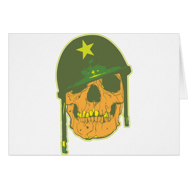 Armee-Schädel (Vorderseite (Horizontal))