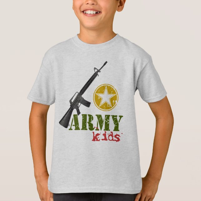 Armee scherzt T - Shirt (Vorderseite)