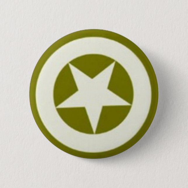 Armee-Stern-Knopf Button (Vorderseite)