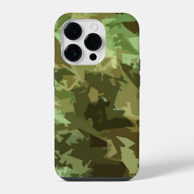 Armee-Tarnmuster-Design iPhone Hülle (Rückseite)