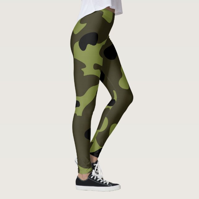 Armee-Tarnmuster Leggings (Rechts)