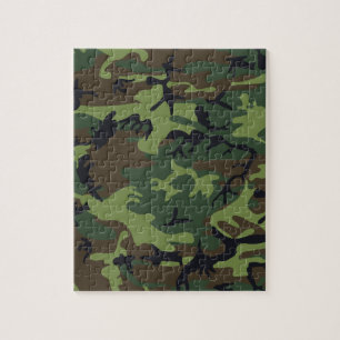 Armee-Tarnung Puzzle