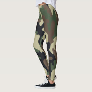 Armee-Tarnungs-Leggings Leggings