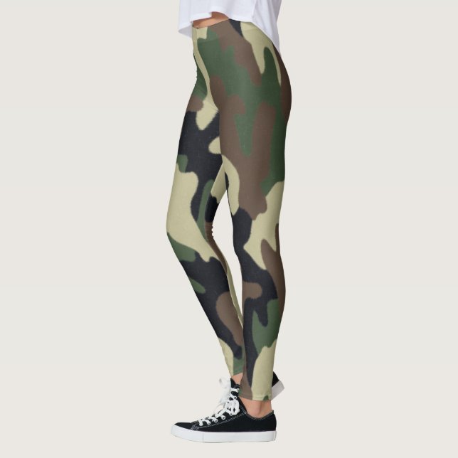 Armee-Tarnungs-Leggings Leggings (Links)