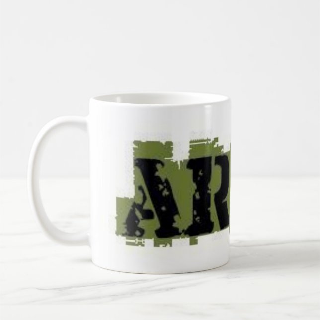 ARMEE-TASSEN-GRÜN UND SCHWARZES TASSE (Links)
