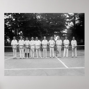 Armee-Tennis-Team, Zwanzigerjahre Poster