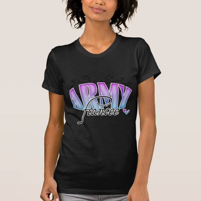 Armee-Verlobtes T-Shirt (Vorderseite)