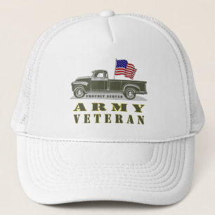 Armee Veteran Truckerkappe