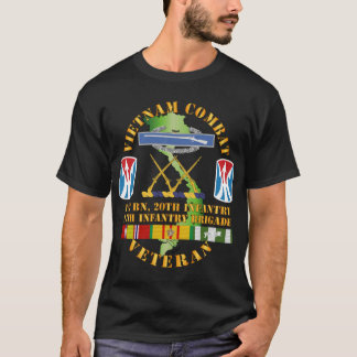 Armee - Vietnam Combat Vet - CIB - DUI w T-Shirt